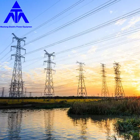 ทาวเวอร์เหล็กจับมุมตกกำลังไฟฟ้า 35KV 66KV