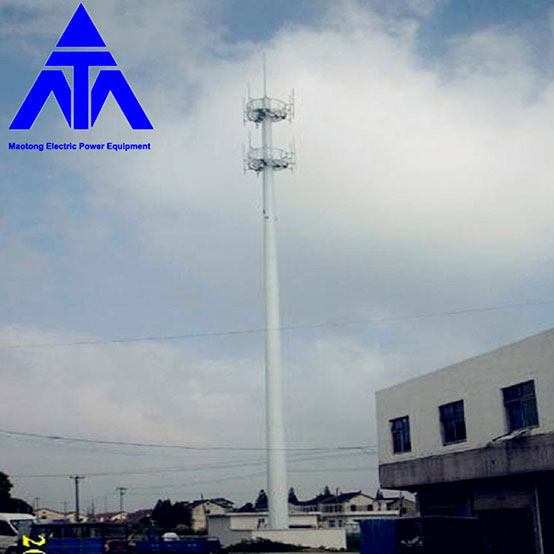 เสาอากาศ WiFi โทรคมนาคมโทรศัพท์มือถือ Single Tower