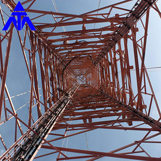 หอสื่อสาร Angle Steel Lattice Tower