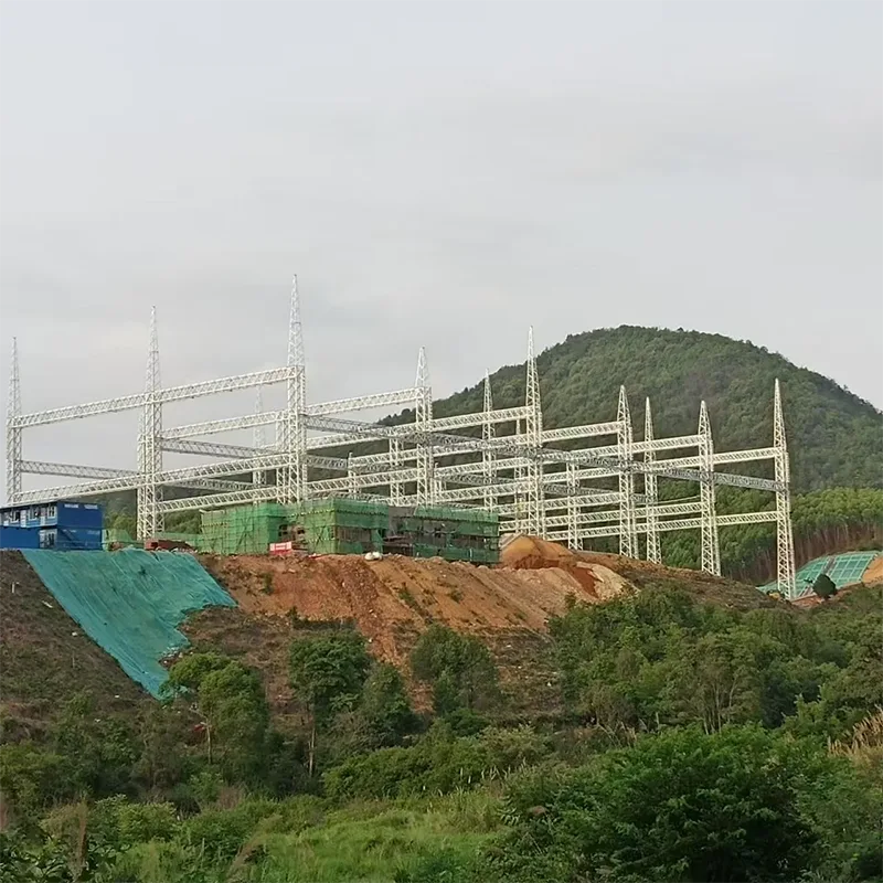 โครงสร้างเหล็กสถานีส่งไฟฟ้าย่อย